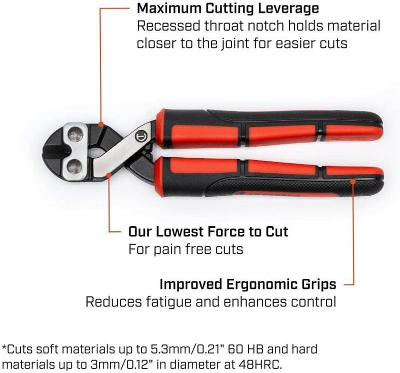 Crescent 6-1/2" Compact Wire and Bolt Cutter | CT0690BC - Image 5